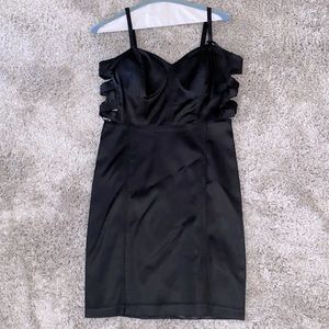Arden B Satin cocktail dress